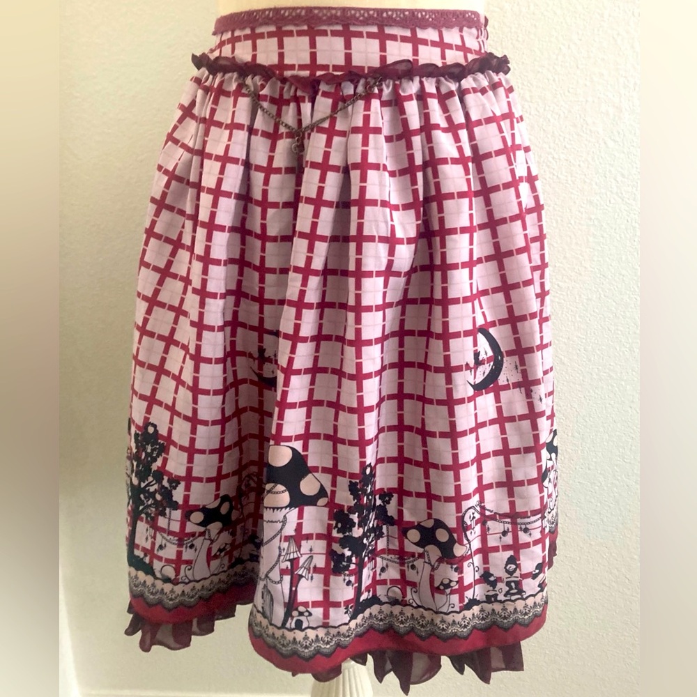 Axes Femme, Jfashion, Lolita gnome skirt